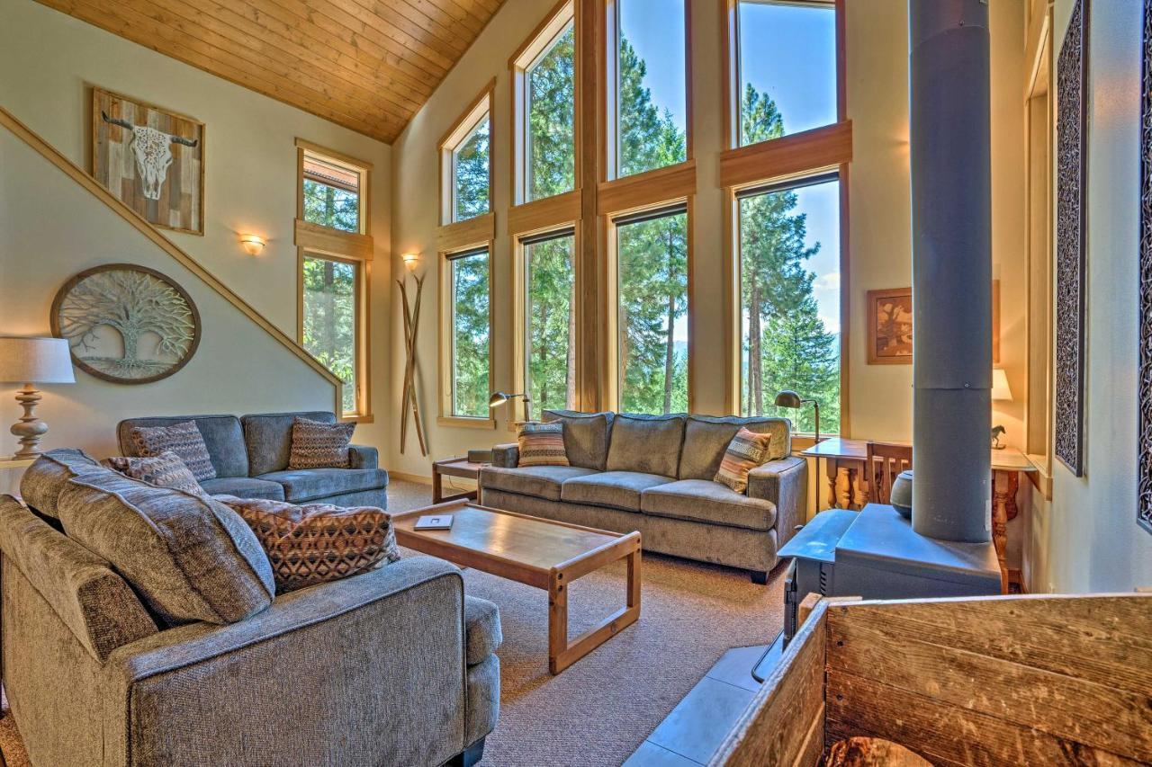 Private Leavenworth Cabin With Mtn Views And Fire Pit エクステリア 写真